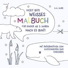 Weißes malbuch für - malbuch,