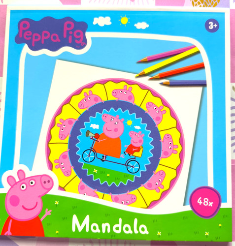 Malbuch mandala peppa pig - mandala,
