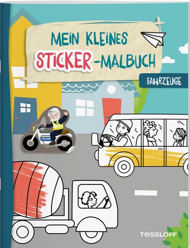 Mein kleines sticker malbuch - mein,