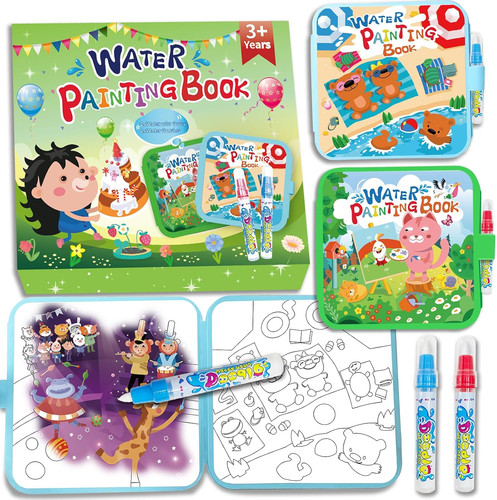 Wasser malbuch für kinder - wasser,