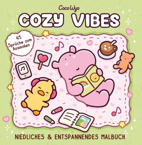 Cozy vibes malbuch für - vibes,