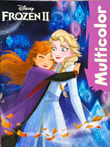 Malbuch disney frozen a4 - frozen, ii