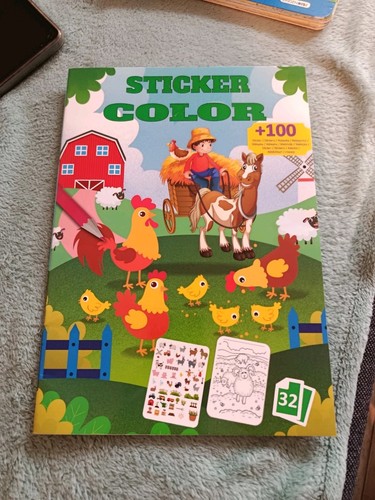 Neues sticker malbuch - neues, sticker-malbuch