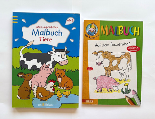 Kinder malbuch tiere - tiere, &