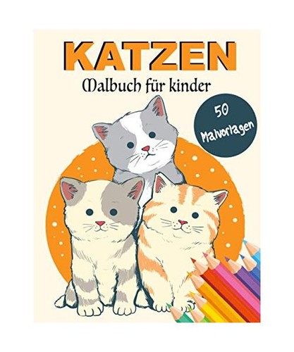 Katzen malbuch für kinder - katzen,