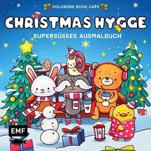 Cozy coloring christmas - coloring,