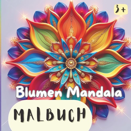 Blumen mandala malbuch für - blumen,