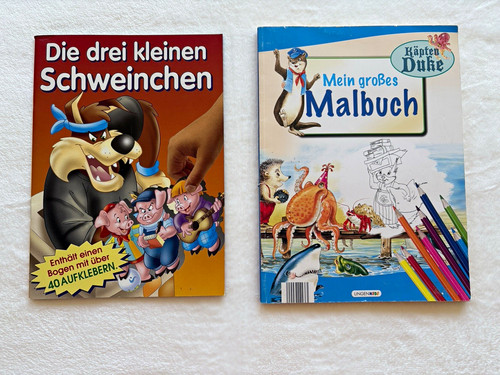Malbuch kinder die - malbuch, drei