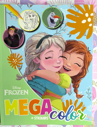 Disney frozen malbuch mit - disney,