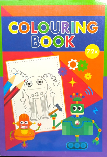 Malbuch für kinder - für, roboter