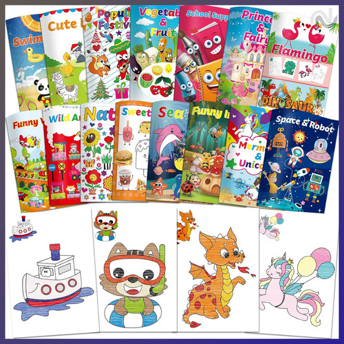 Malbuch für kinder stück - malbuch,