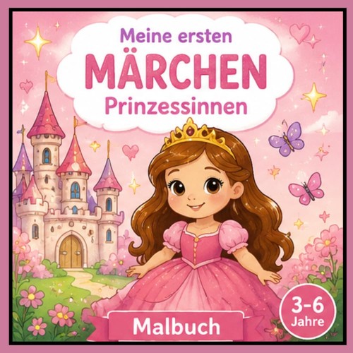 Prinzessinnen malbuch erste - malbuch:,