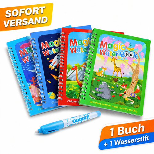 Magisches wassermalbuch kinder - magisches,