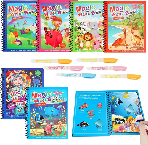 Wasser malbuch kinder set - malbuch,