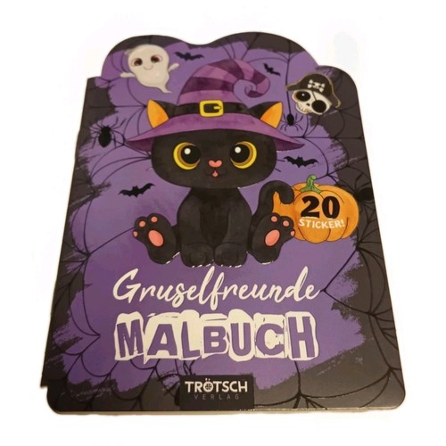 Gruselfreunde malbuch neu - -,