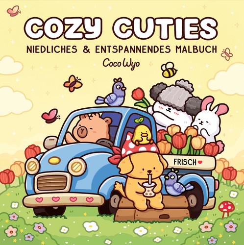 Cozy cuties malbuch - cozy,