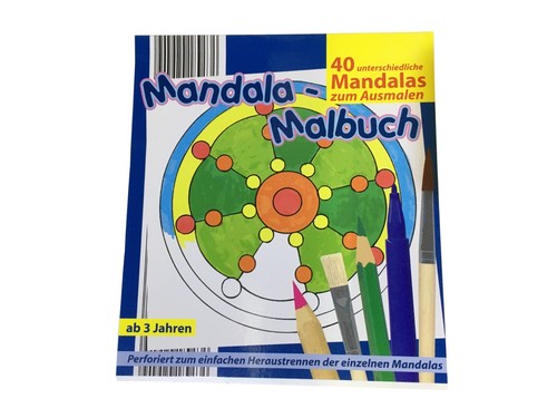 Mandala malbuch kinder - mandala, ab
