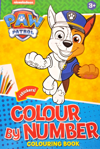 Malbuch paw patrol - patrol, mit
